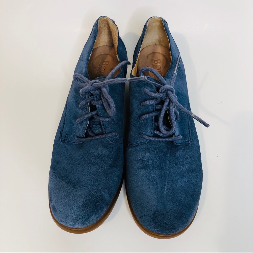 Born | Oxford Suede Lace Up Shoes